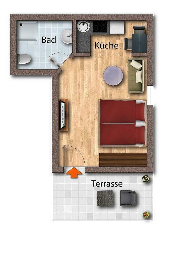 Ferienwohnung Am Muehlstein Lübben Eksteriør billede